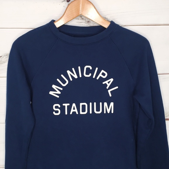 UNDER ARMOUR UA Municipal Stadium Blue Sweatshirt S - Picture 3 of 10